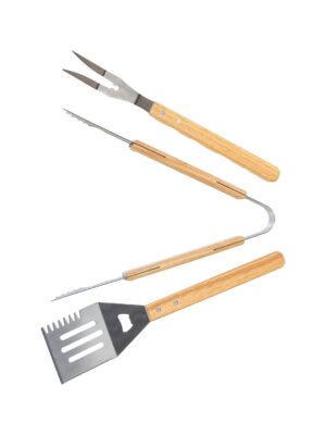 Barbecue grill tool set