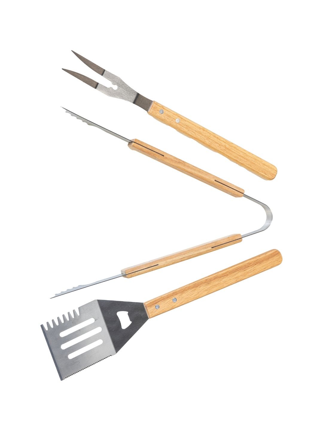 Barbecue grill tool set