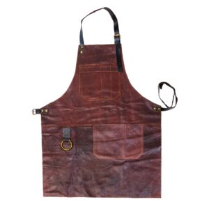 Tablier de barbecue en cuir