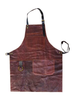 Leather Barbecue Apron