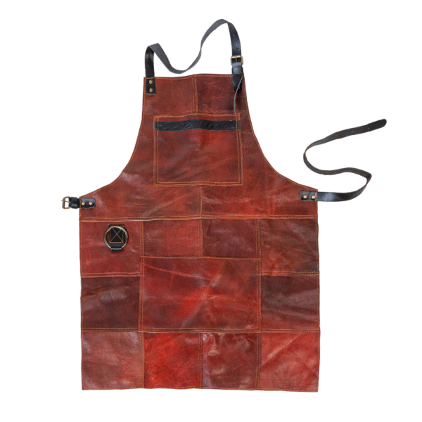 Tablier de barbecue en cuir